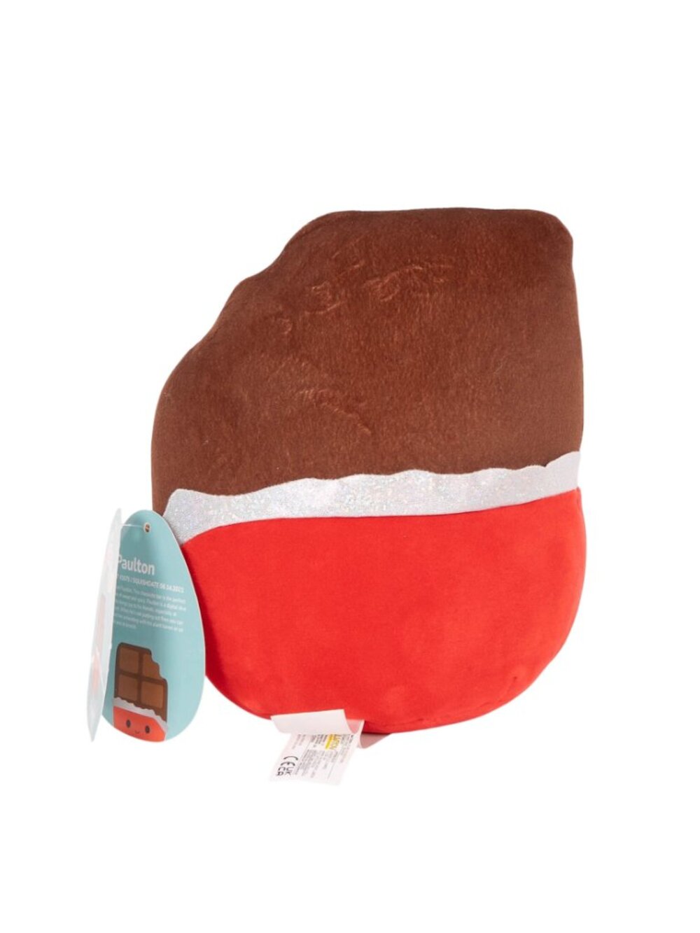 Squishmallows Paulton Chocolate Bar Plush 7" TAG Sweet Spicy Collectible Stuffed - Picture 3 of 4